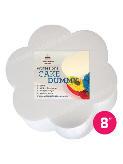 Petal Shape Dummy 8" Diameter 3" High