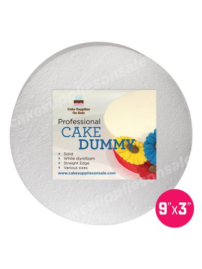Dummy 9" Round 3" High