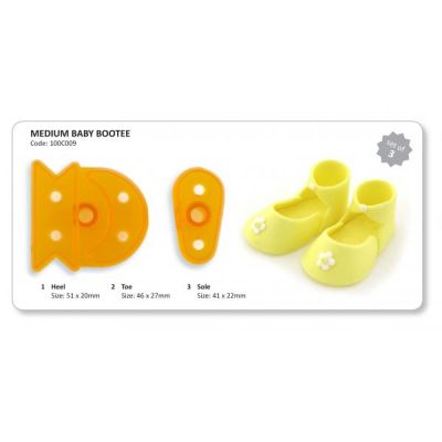 Medium Baby Bootie Cutter