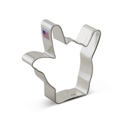 Cookie Cutter Love Sign Hand 3.75"