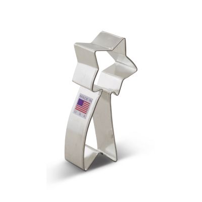 Cookie Cutter Falling Star 4"