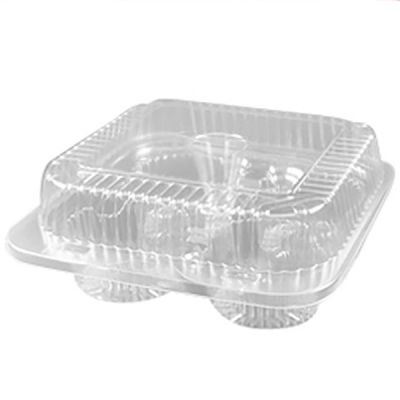 1/3 Dozen Cupcake Container (4 cavities), 12 ct