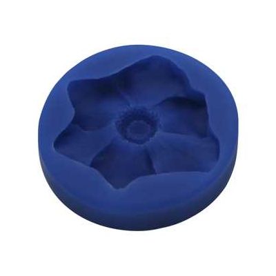 Anemone: 3 3/4" x 2 1/2" x 1/2"