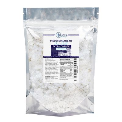 Mediterranean Sea Salt, Extra Coarse Grain 2 lb. by Salt 4U
