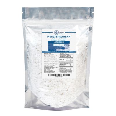 Mediterranean Sea Salt, Medium Grain 2 lb. by Salt 4U