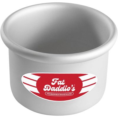 Fat Daddio's Round Cake Pan 4" x 3"