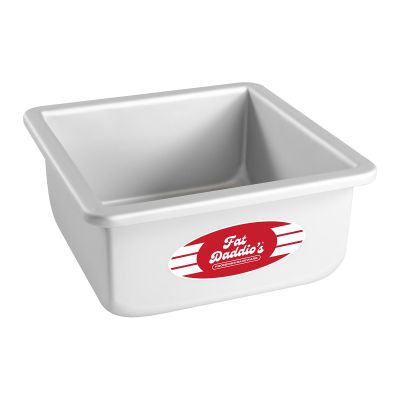 Fat Daddio's Square Cake Pan 6" x 6" x 3"