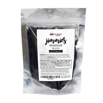4 oz Jimmies - Black