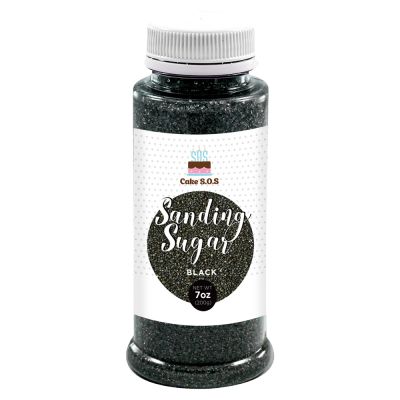 Sanding Sugar Black 7 oz