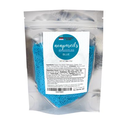 4 oz Non-Pareils - Blue