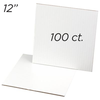 Cakeboard Square 12", 100 ct