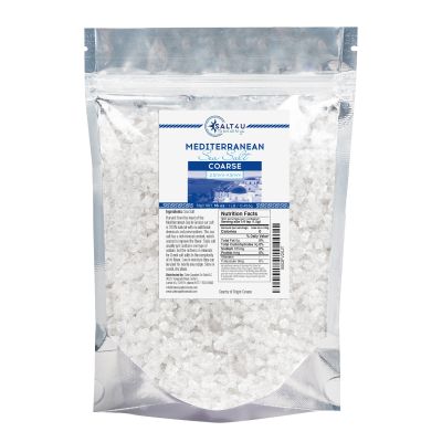 Mediterranean Sea Salt, Coarse Grain 1 lb. by Salt 4U