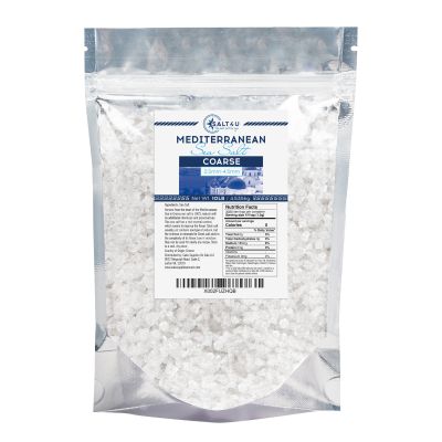 Mediterranean Sea Salt, Coarse Grain 10 lb., by Salt 4U