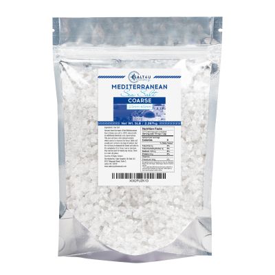 Mediterranean Sea Salt, Coarse Grain 5 lb. by Salt 4U