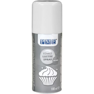 Silver Edible Lustre Spray 100ml