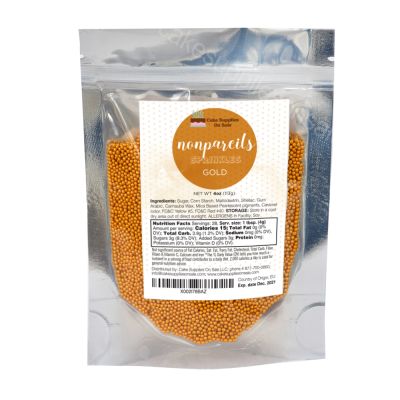 4 oz Non-Pareils - Gold