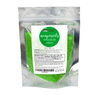 4 oz Non-Pareils - Green