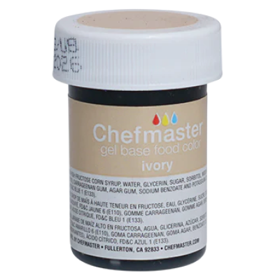 Gel Food Color Ivory - 1 oz