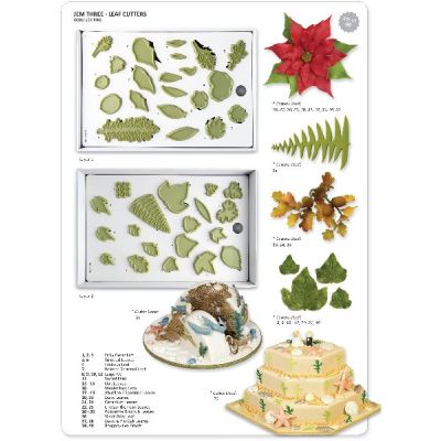 JEM Three Set - Leaf Cutter, 40 Pcs