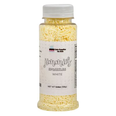 5.6 oz Jimmies - White