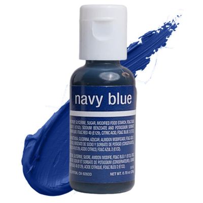 Liqua-Gel Food Color Navy Blue .70 oz  