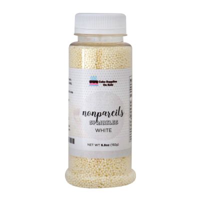 6.8 oz Non-Pareils - White
