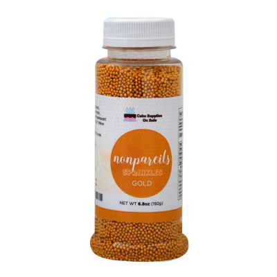 6.8 oz Non-Pareils - Gold