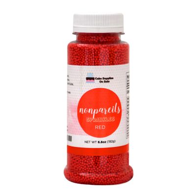 6.8 oz Non-Pareils - Red