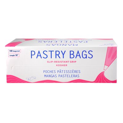 Piping Bags 18" on Roll, 100 pcs