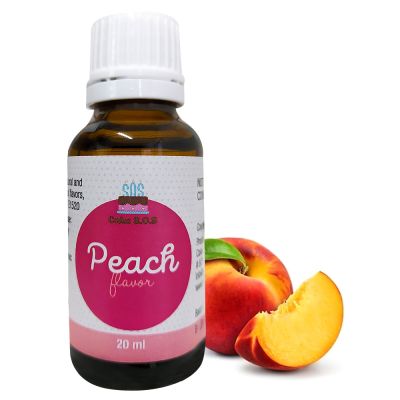 Peach Flavor, 0.68 oz (20 ml.)