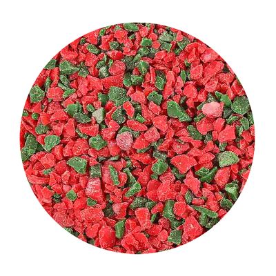 Red and Green Peppermint Candy Crunch, 30 LB Bulk