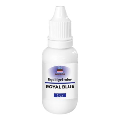 Liquid Gel Color - Royal Blue 1 oz.