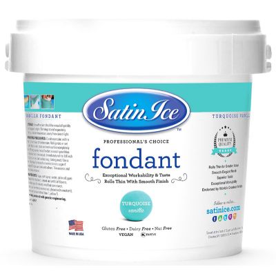 Satin Ice Fondant Turquoise 5#