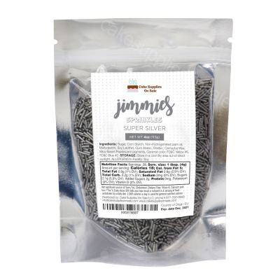 4 oz Jimmies - Super Silver