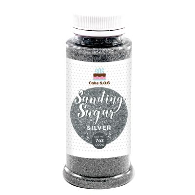 Sanding Sugar Silver 7 oz