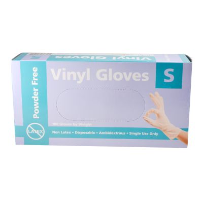 Vinyl Gloves Powder Free, Size S