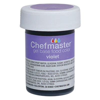 Gel Food Color Violet - 1 oz