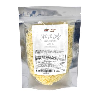 4 oz Jimmies - White