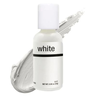 Liqua-Gel Food Color Bright White .90 oz  
